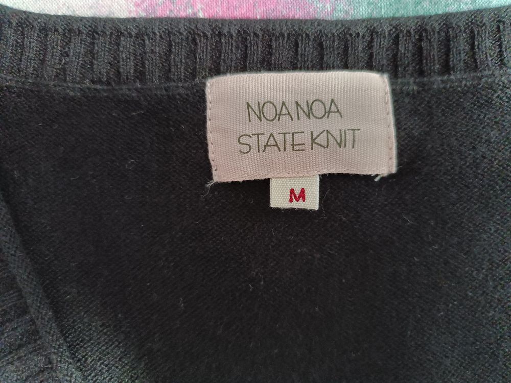 Gilet Noa Noa State Knit, taille M, couleur noire (D'occasion) à ...