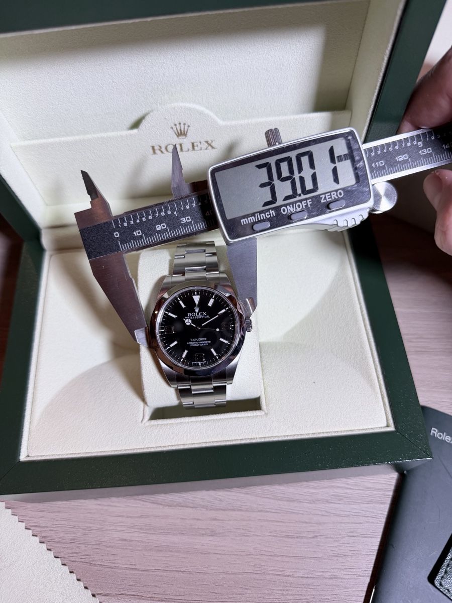 Rolex Orologi: Rolex Explorer 214270 - Box and Papers 39mm – Usato da Grand-Lancy venduto da Watches-GVA 1