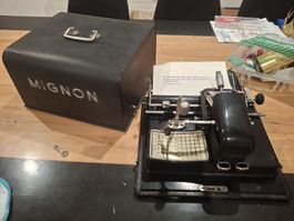 Mignon Schreibmaschine