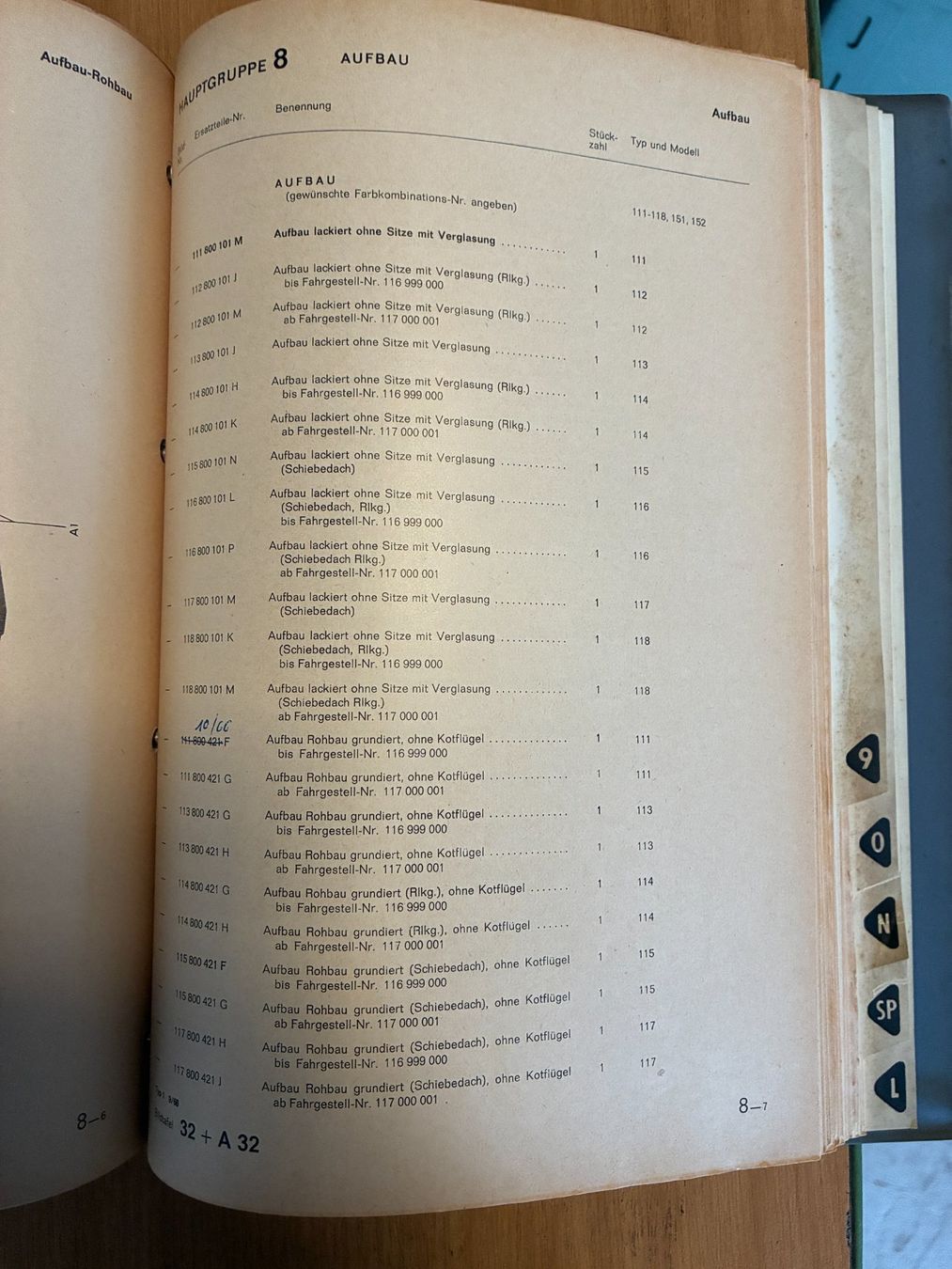Bücher: VW Ersatzteilkatalog Typ 3 August 1964 – Gebraucht aus Thun von Passuese 3