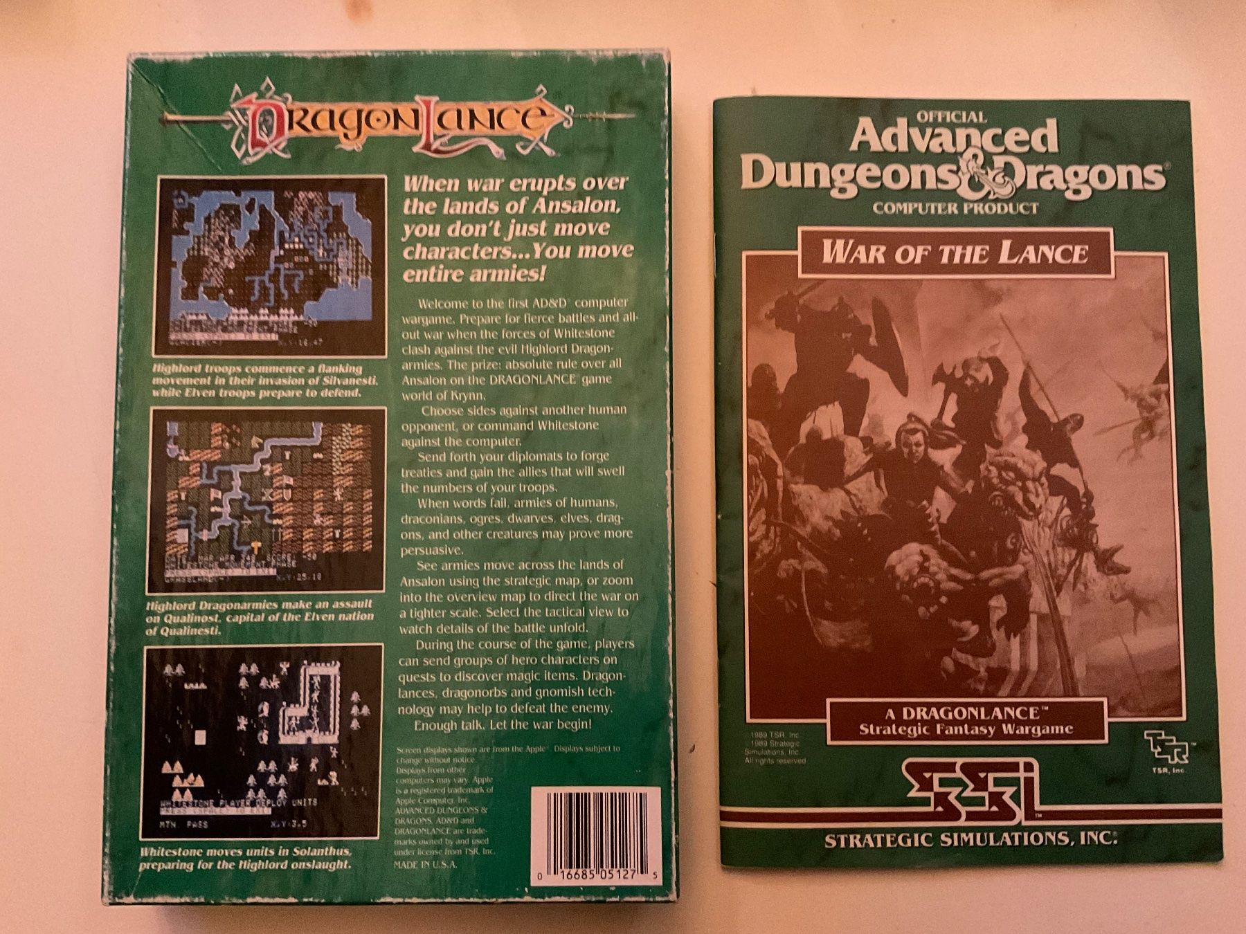 PCs: Jeu Advanced Dungeons & Dragons Commodore 64 très rare!!! – D'occasion à Préverenges par mam_629h 1