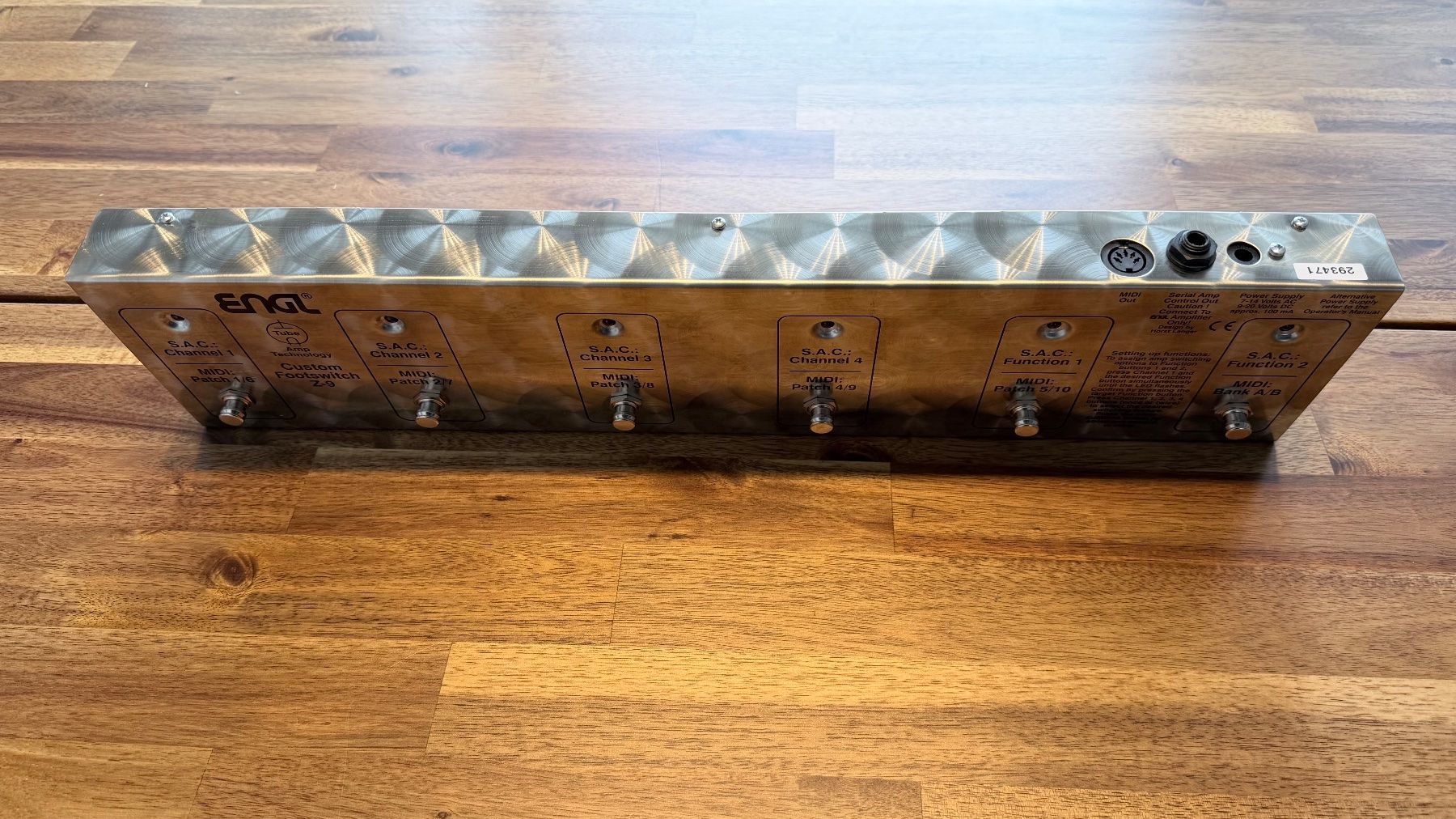 Strumenti musicali: Engl Z9 MIDI Footswitch – Usato da Davos Platz venduto da MARIO.W 4