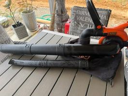 BLACK+DECKER GWC3600L20 – 36 V Akku-Laubsauger / Laubbläser