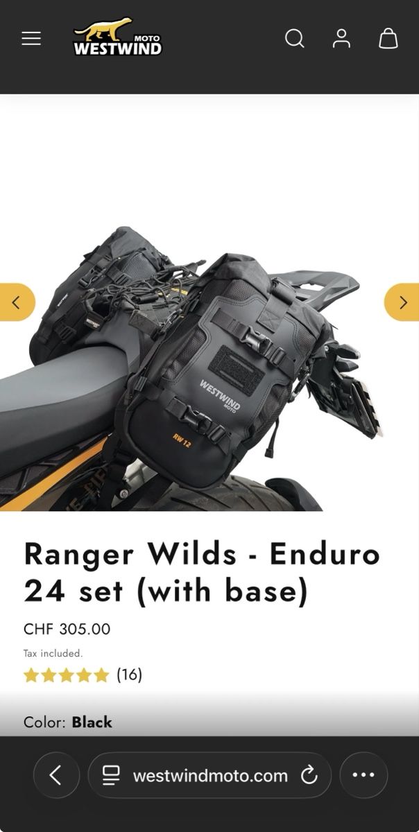 Taschen: Westwindmoto Enduro 24 set – Neu (gemäss Beschreibung) aus Russikon von User111110 1
