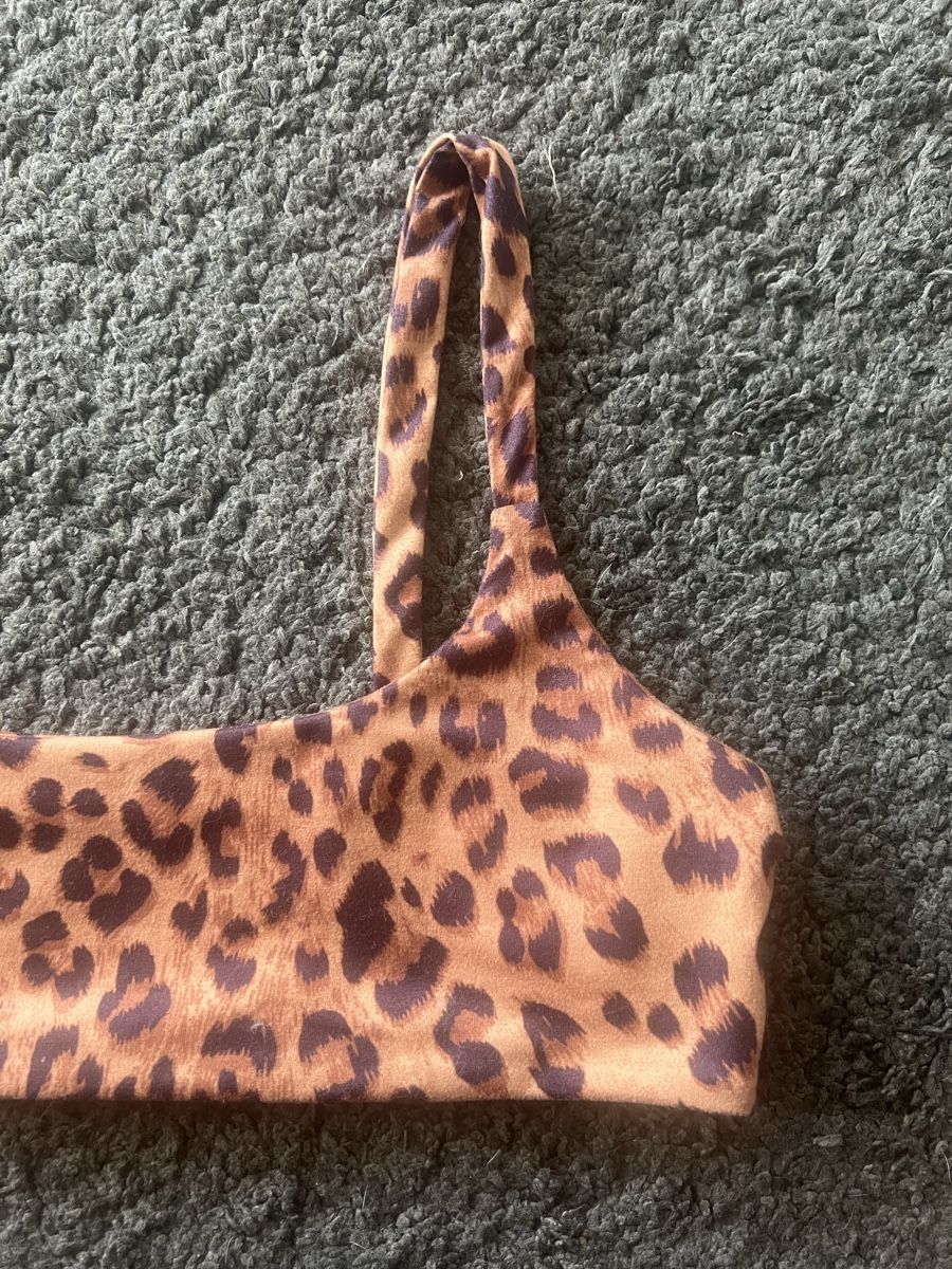 Tops: Leopardenmuster Top M- 🐆 – Neu (gemäss Beschreibung) aus Effretikon von Briga.S. 1
