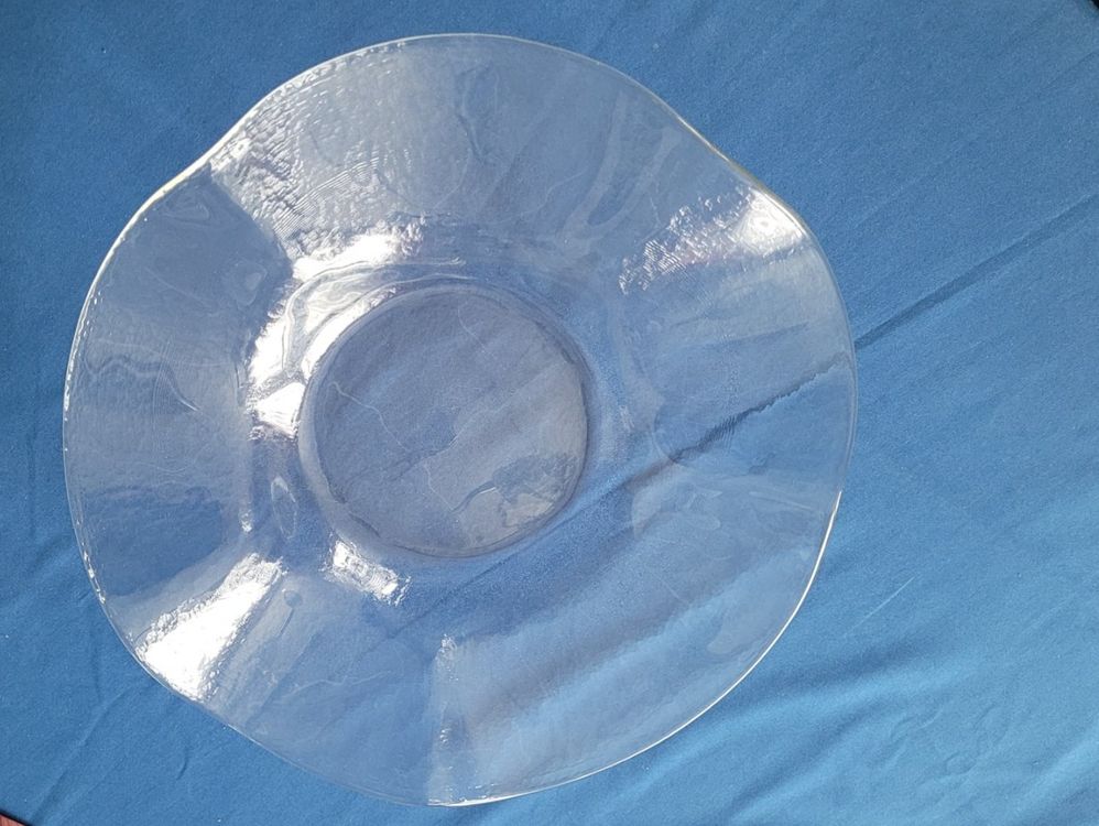Glasi Hergiswil Bicchieri: Original Früchteschale Glas Hergiswiler Glasi – Usato da Aarwangen venduto da Striezi01