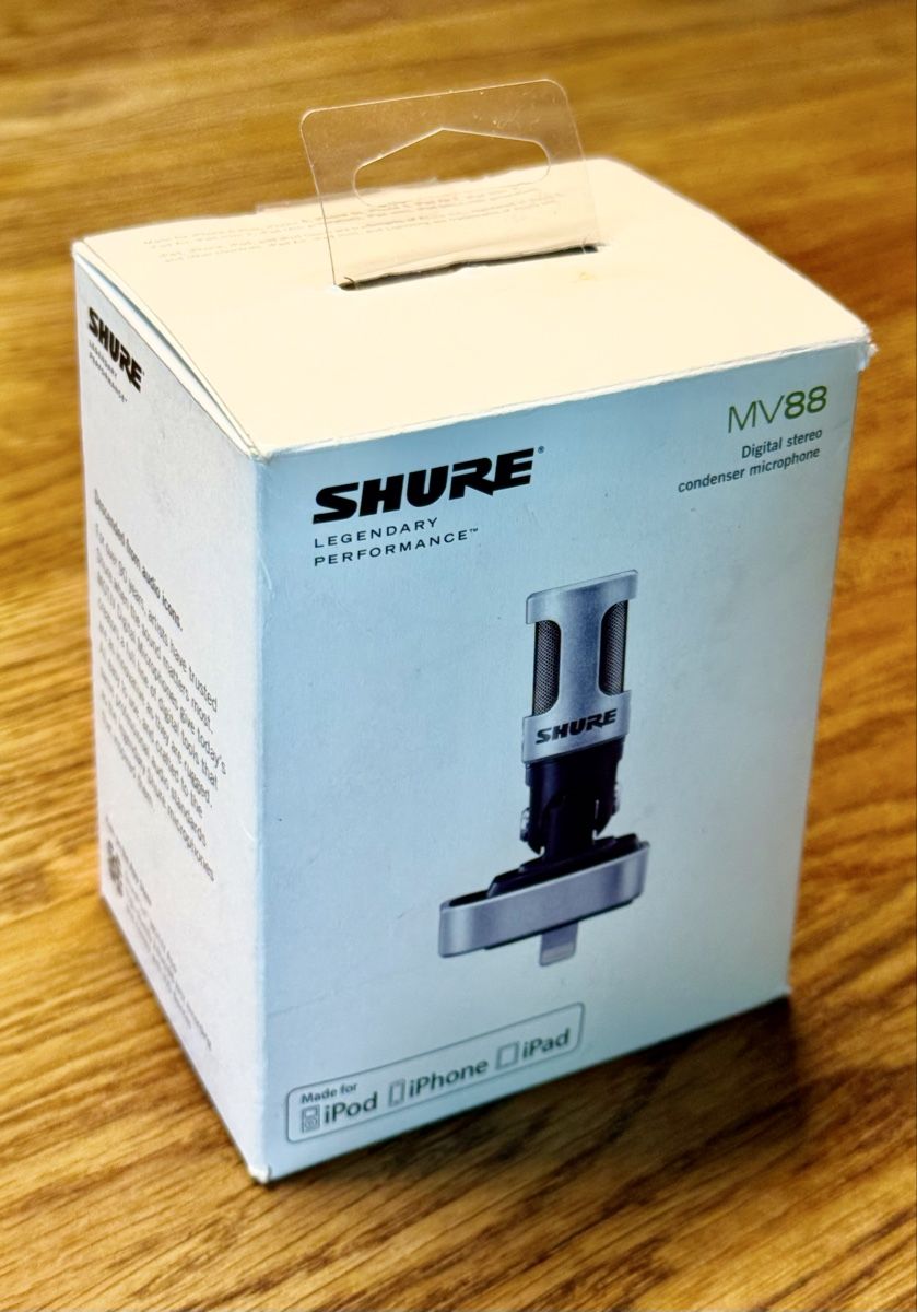 Shure Mikrofone: Mikrofon Shure MV88 für iPhone  – Gebraucht aus Thürnen von leinibeini