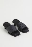 H&M Innovation Studio studded heeled sandals 36-37 NEU NP159