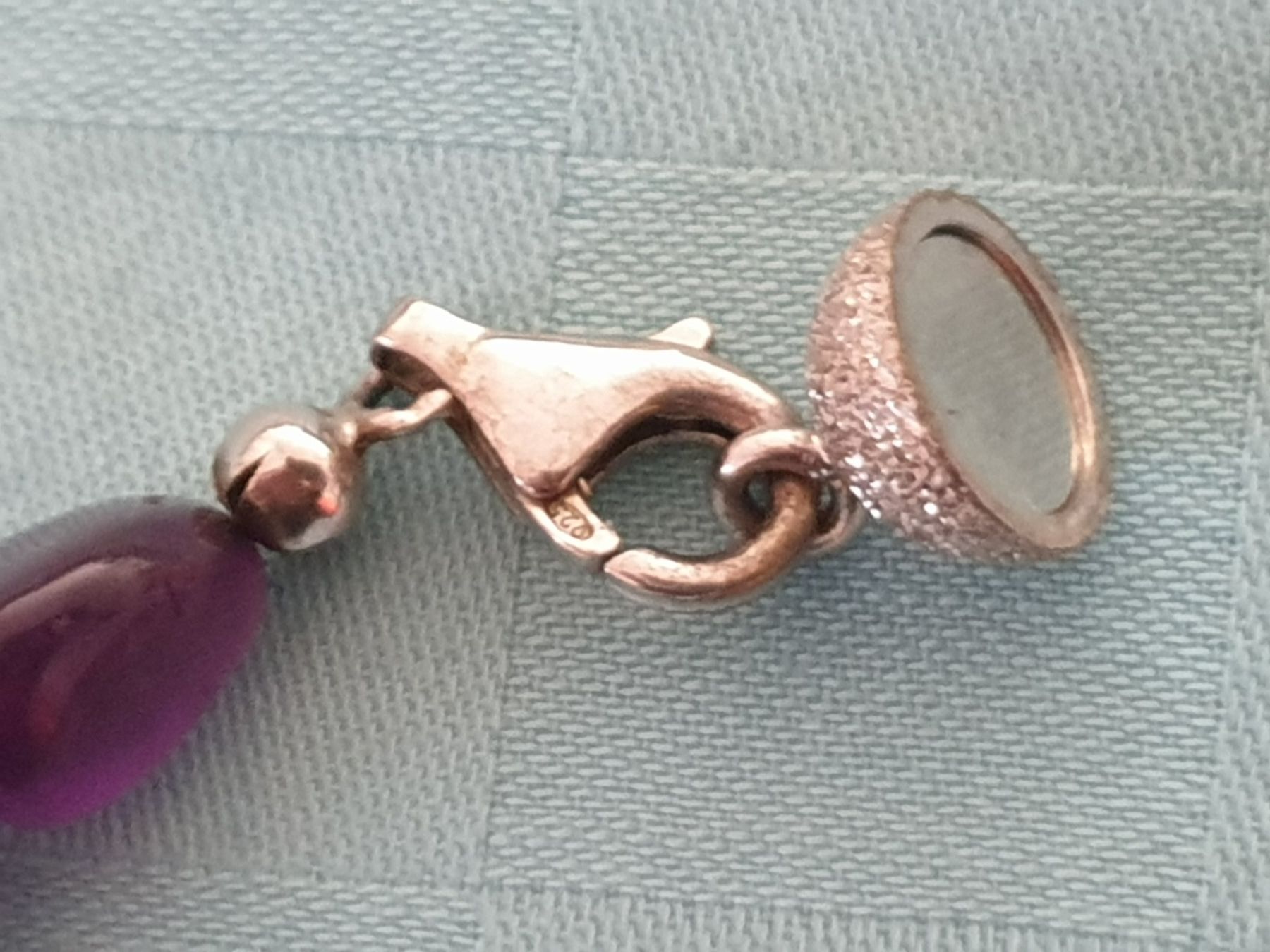 Catenine: Kette Steinkette Amethyst – Usato da Mörschwil venduto da spirspi 7