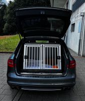Hundetransport Doppelbox Aluminium