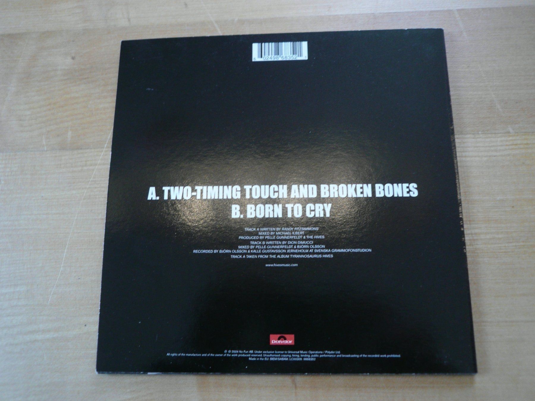 Dischi in vinile: HIVES Two-Timing Touch & Broken Bones - EU 2004 – Nuovo e nell'imballaggio originale da Zofingen venduto da mooni89 1