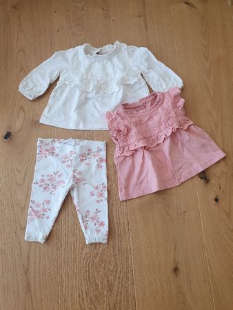 Süsses Kleiderset Baby Mädchen 62 neuwertig