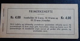 Norwegen Markenheft 1962 Kat. 39 Euro