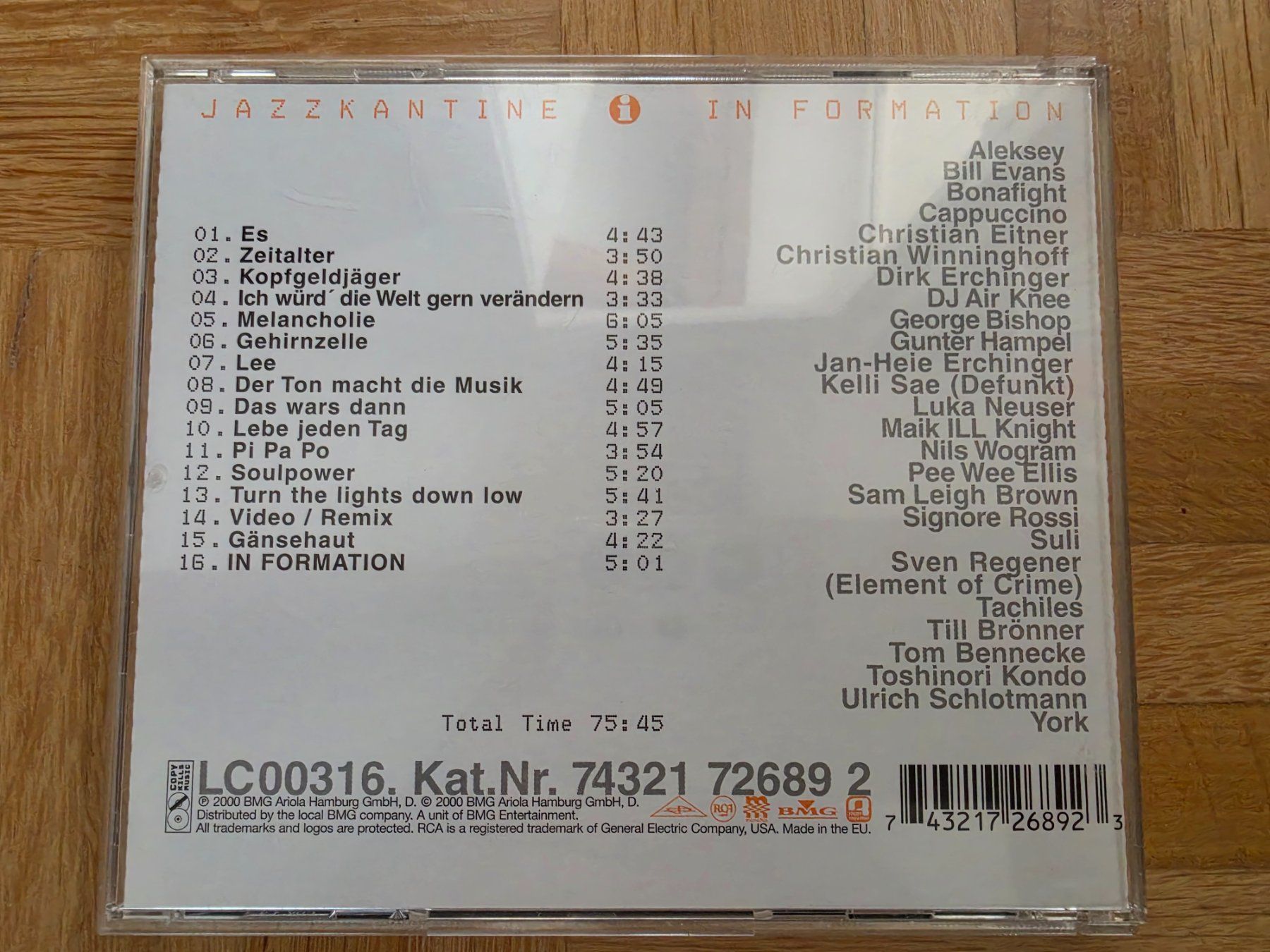 CDs: Jazzkantine - In Formation – Gebraucht aus Stäfa von flamingo_17 1