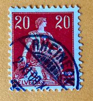 Nr.108 Sitzende Helvetia mit Schwert GESTEMPELT    