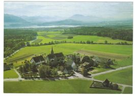 AK Kloster Kappel Flugaufnahme
