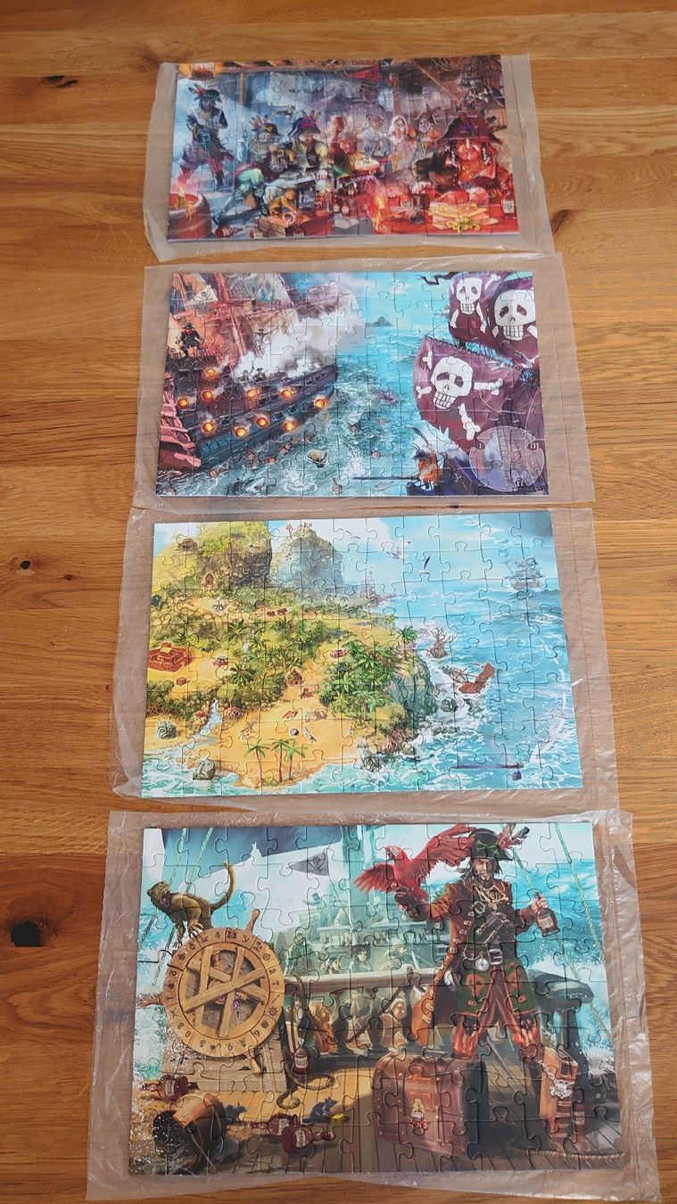 Puzzle: 4 Puzzle mit jeweils 88 Teilen – Usato da Pfäffikon SZ venduto da Wild0
