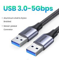 UGREEN USB 3.0 Verlängerungskabel, 2m, männlich auf männlich