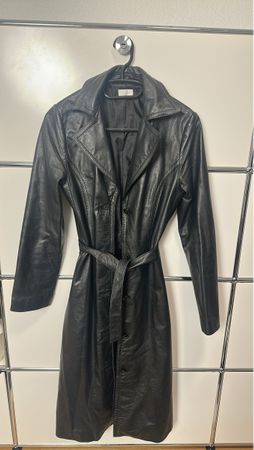 Vintage Ledermantel