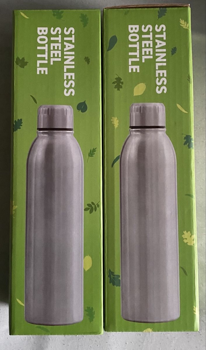 Trinkflaschen & Thermosflaschen: 2x Edelstahl Flasche neu – Neu und originalverpackt aus Allschwil von Deal_Tiger99