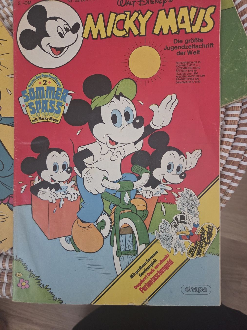 Comics: 2x Walt Disney Micky Maus,1x Fix & Foxi Comic 1978-1982 – Gebraucht aus Kriens von Nats1 1
