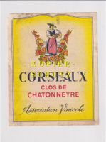 Etikette - Corseaux "Clos de Chatonneyre" /bd