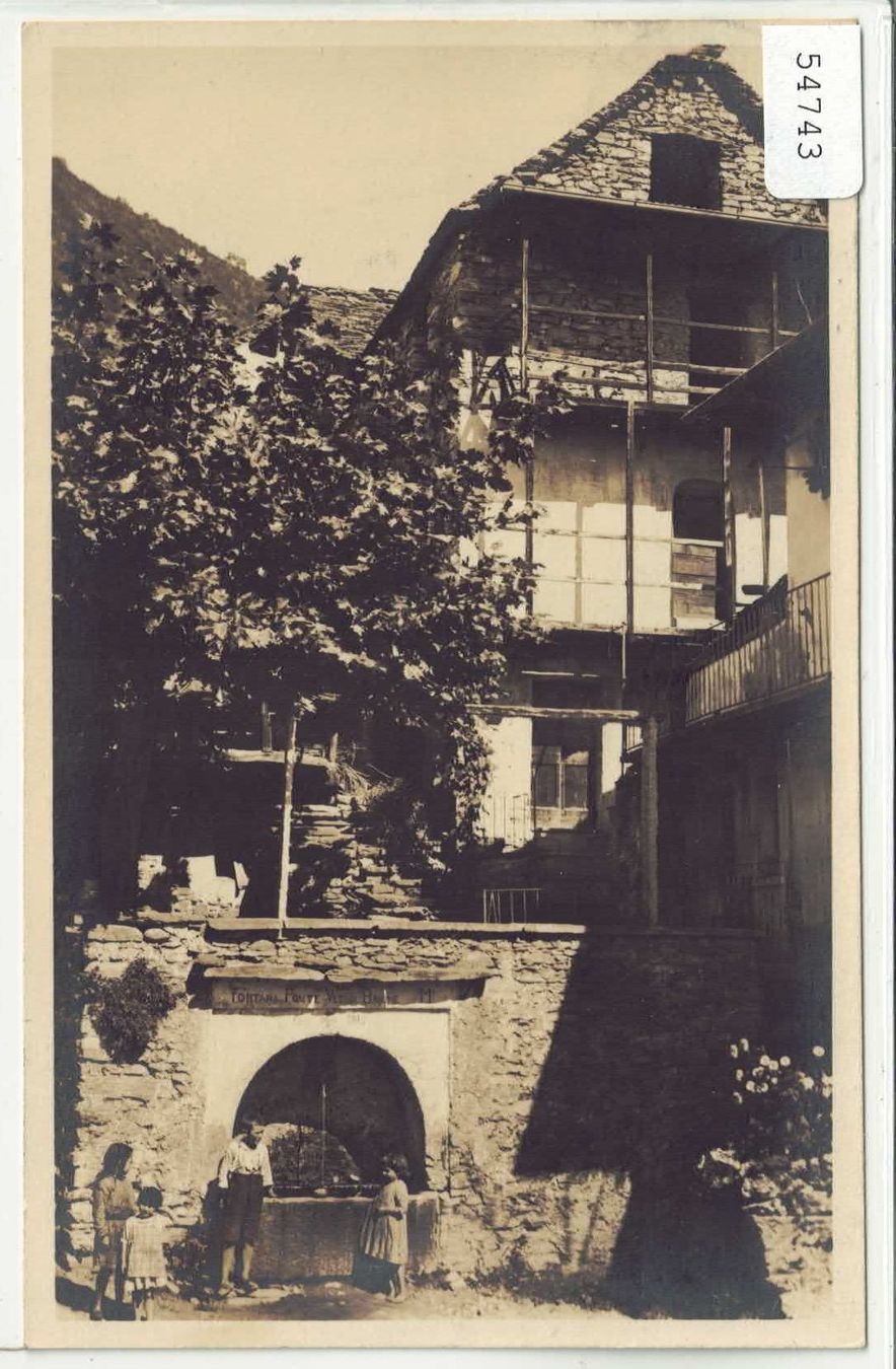 Cartoline postali: Motivo di Brione - animee – Usato da Ettingen venduto da Kartenplanet
