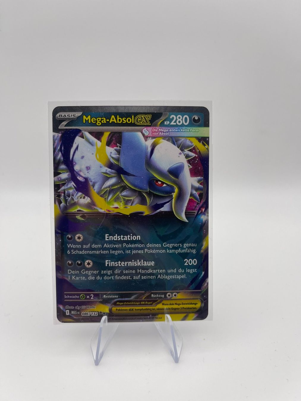 Pokémon Carte collezionabili: Pokemon: Mega Absol EX 086/132 – Usato da Märstetten venduto da AlienNova