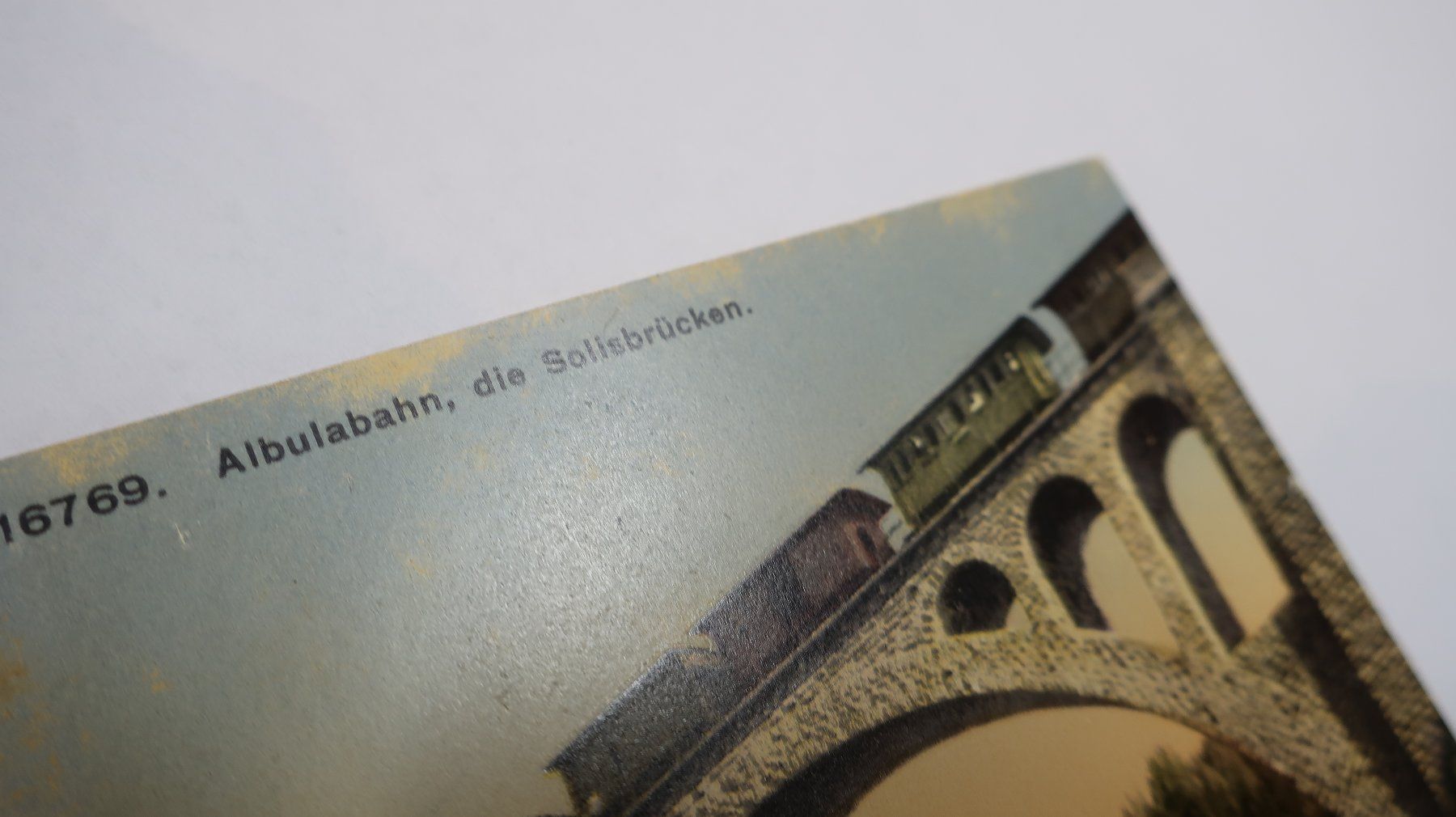 Cartoline postali: Albulabahn die Solisbrücken – Usato da Cormoret venduto da Pascalll2001 2