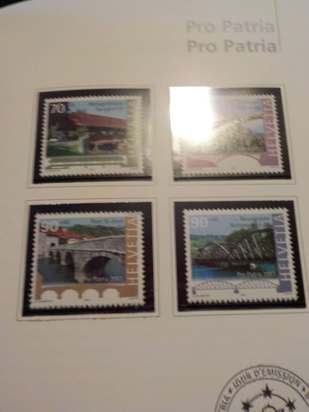Alle Briefmarken: 2003, Amtliche Ausgabe PTT – Neu (gemäss Beschreibung) aus Muri b. Bern von Ricardoverkauf 6