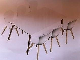 Tische: Salle à manger BoConcept  Table Milano + 6 chaises Adelaide – Gebraucht aus Troistorrents von lmartene