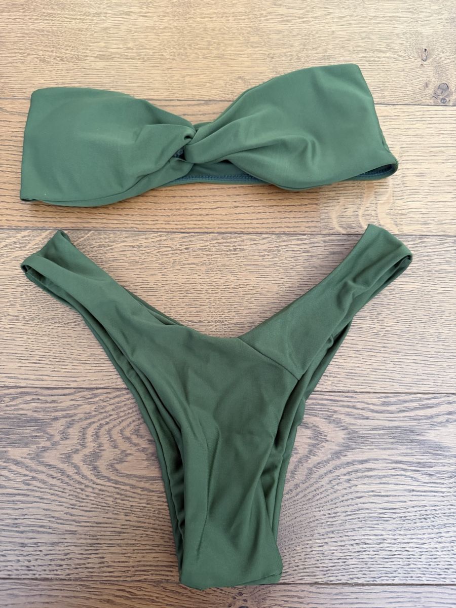Costumi da bagno & Bikini: Olivgrüner Bikini, Grösse S Neu – Nuovo (secondo la descrizione) da Bassersdorf venduto da Sandy456 2