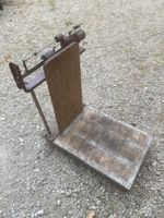 Ancienne balance à grain ou à sac 