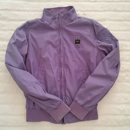 Blouson Blauer U.S.A. Lila Frühling Top Zustand,