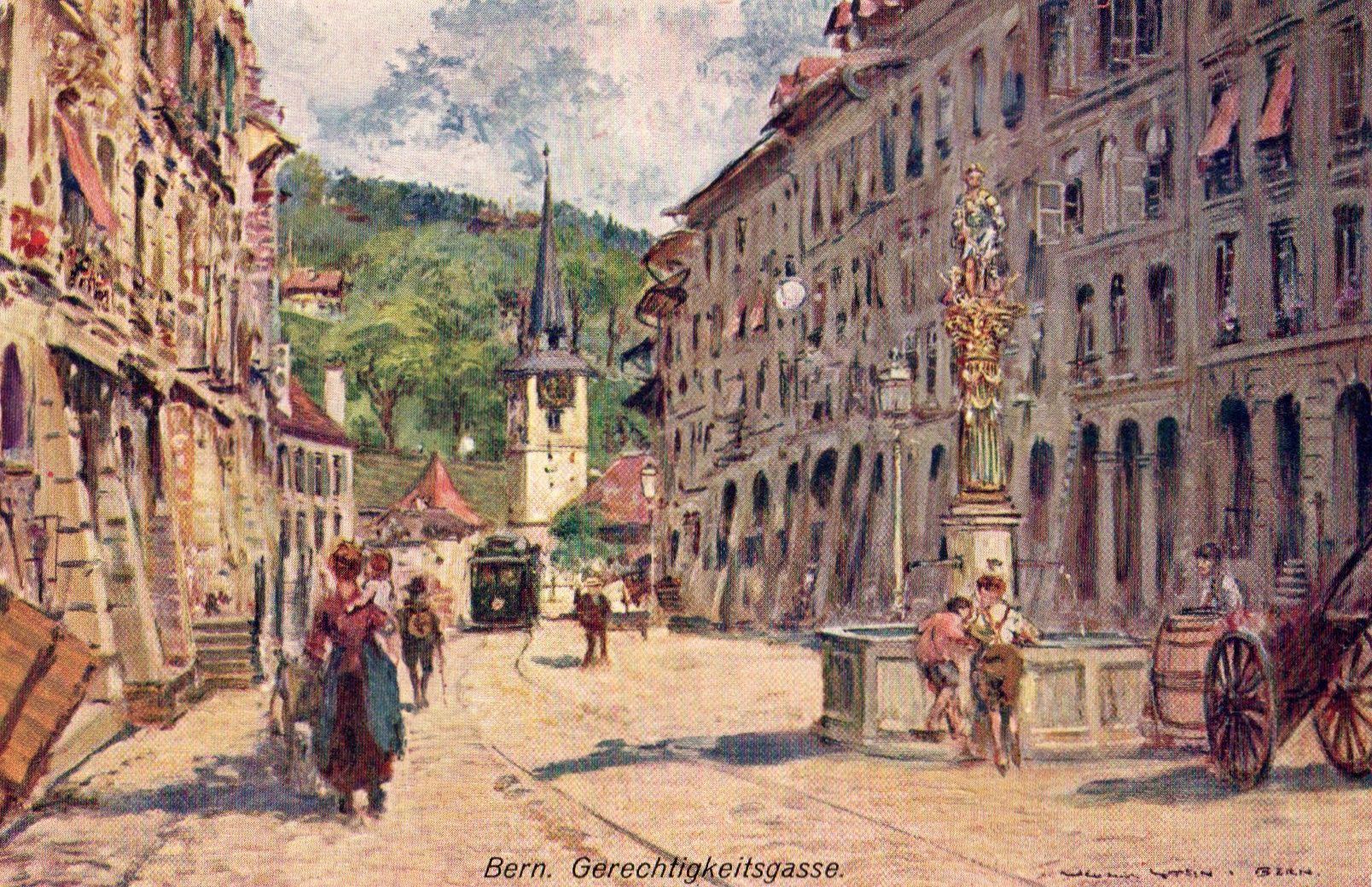Cartes postales: Bern - Gerechtigkeitsgasse – D'occasion à Melano par pisonsdro