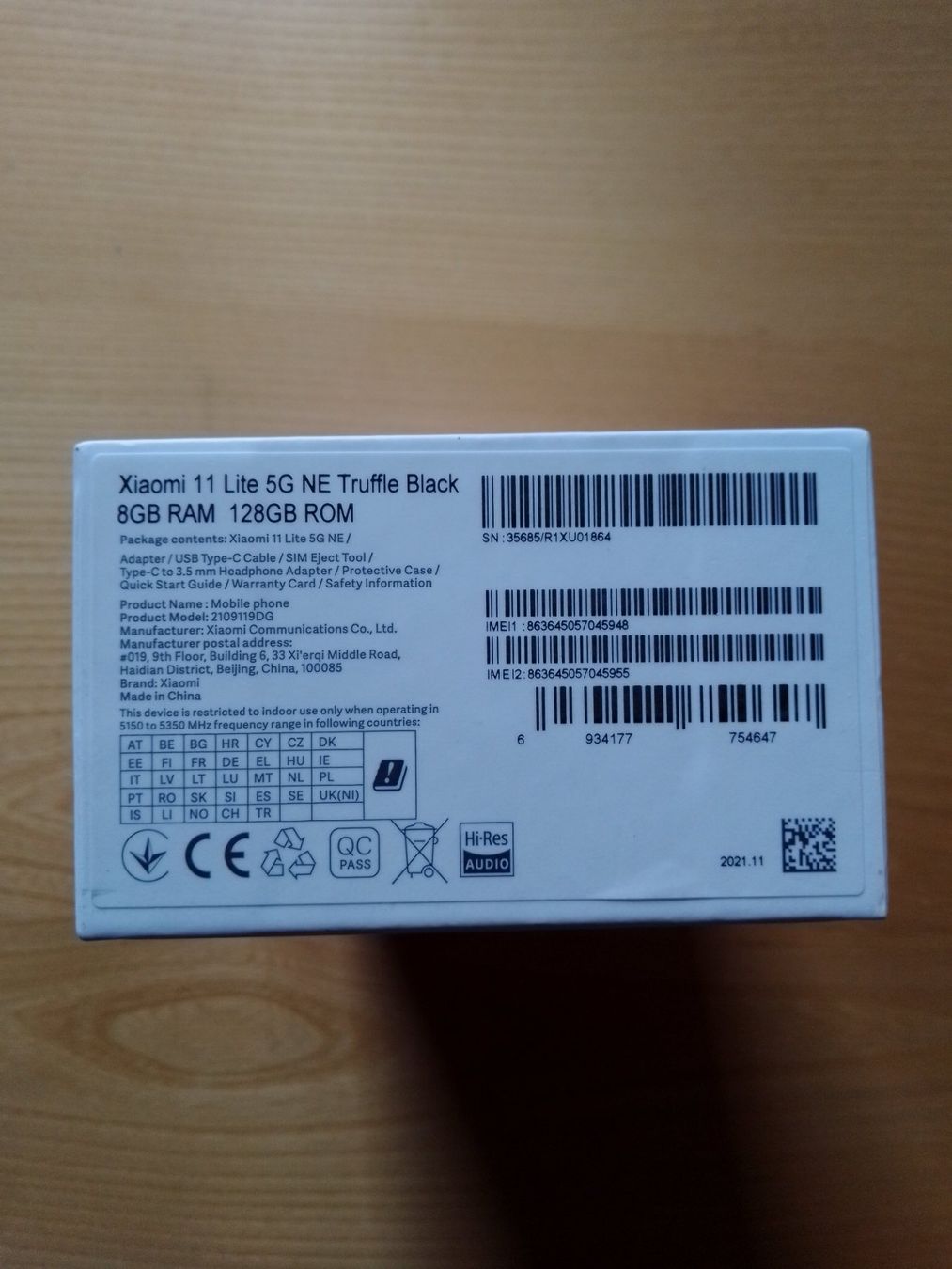 Xiaomi Telefoni cellulari / Smartphones: Xiaomi 11 Lite 5G NE new – Nuovo e nell'imballaggio originale da Echallens venduto da analog101 1
