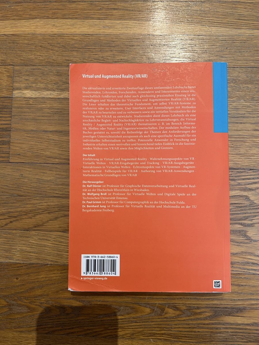 Libri: Virtual/Augmented Reality Buch (VR/AR) Top Zustand! – Nuovo (secondo la descrizione) da Winkel venduto da Matt_pg 2