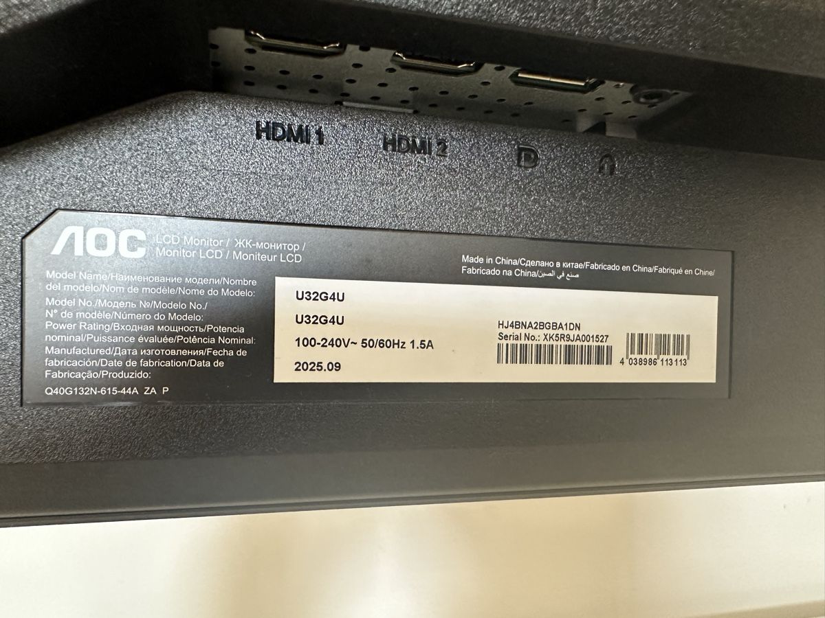 Monitor: AOC 32" Gamingmonitor - Neuwertig – Nuovo (secondo la descrizione) da Therwil venduto da ThomiNYC 3