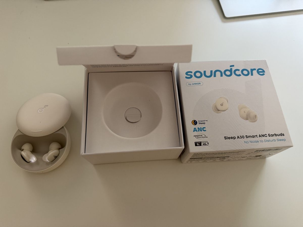 Soundcore Cuffie: Soundcore Sleep A30 Smart ANC – Nuovo (secondo la descrizione) da Gland venduto da Lucie1201