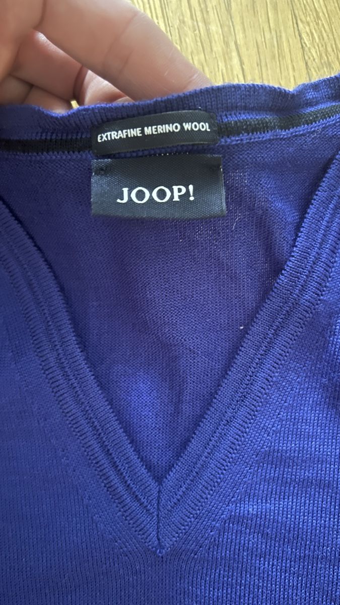 Joop Pullover & Sweatshirts: Joop Pullover V-Ausschnitt Kornblumenblau Gr. L – Neu (gemäss Beschreibung) aus Tagelswangen von Bomu 1