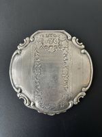 Jugendstil Puderdose aus 900er Silber