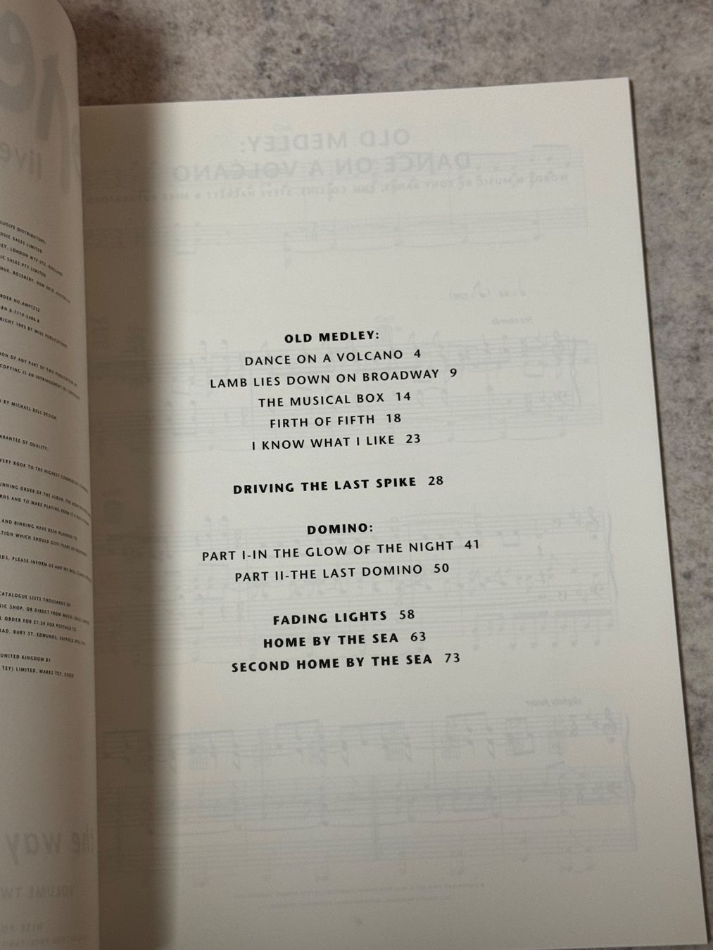 Libri: Genesis live - the way we Walk – Usato da Kaiseraugst venduto da Drasa 3