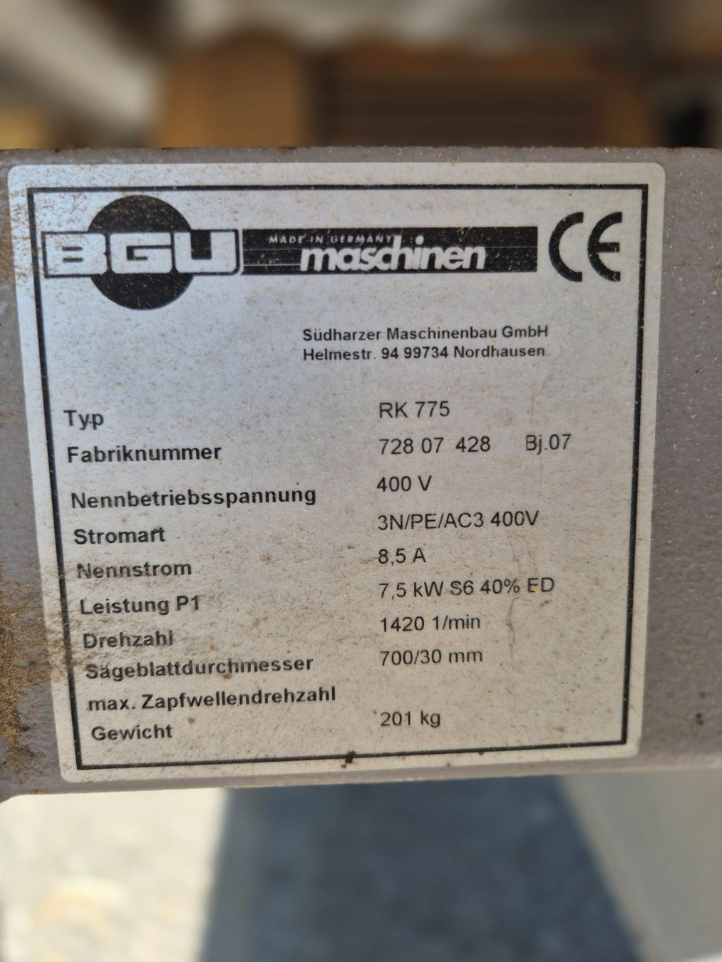 Tutte le macchine: Brennholzfräse Fräse – Usato da Stein AR venduto da Bienli4 5