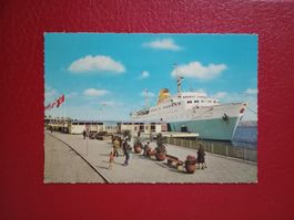 AK Schiff Kiel Fährschiff Kronprinz Harald 1968