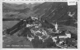 Gruyeres vue d'avion - Flugaufnahme