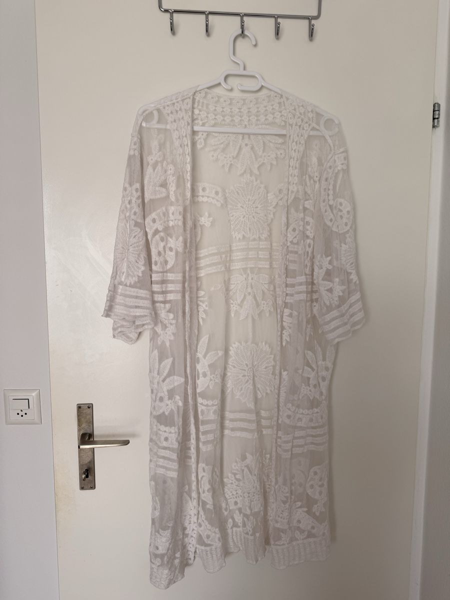 Vestiti: Strandaccessoire Kleid weiss Gr unisex – Usato da  venduto da