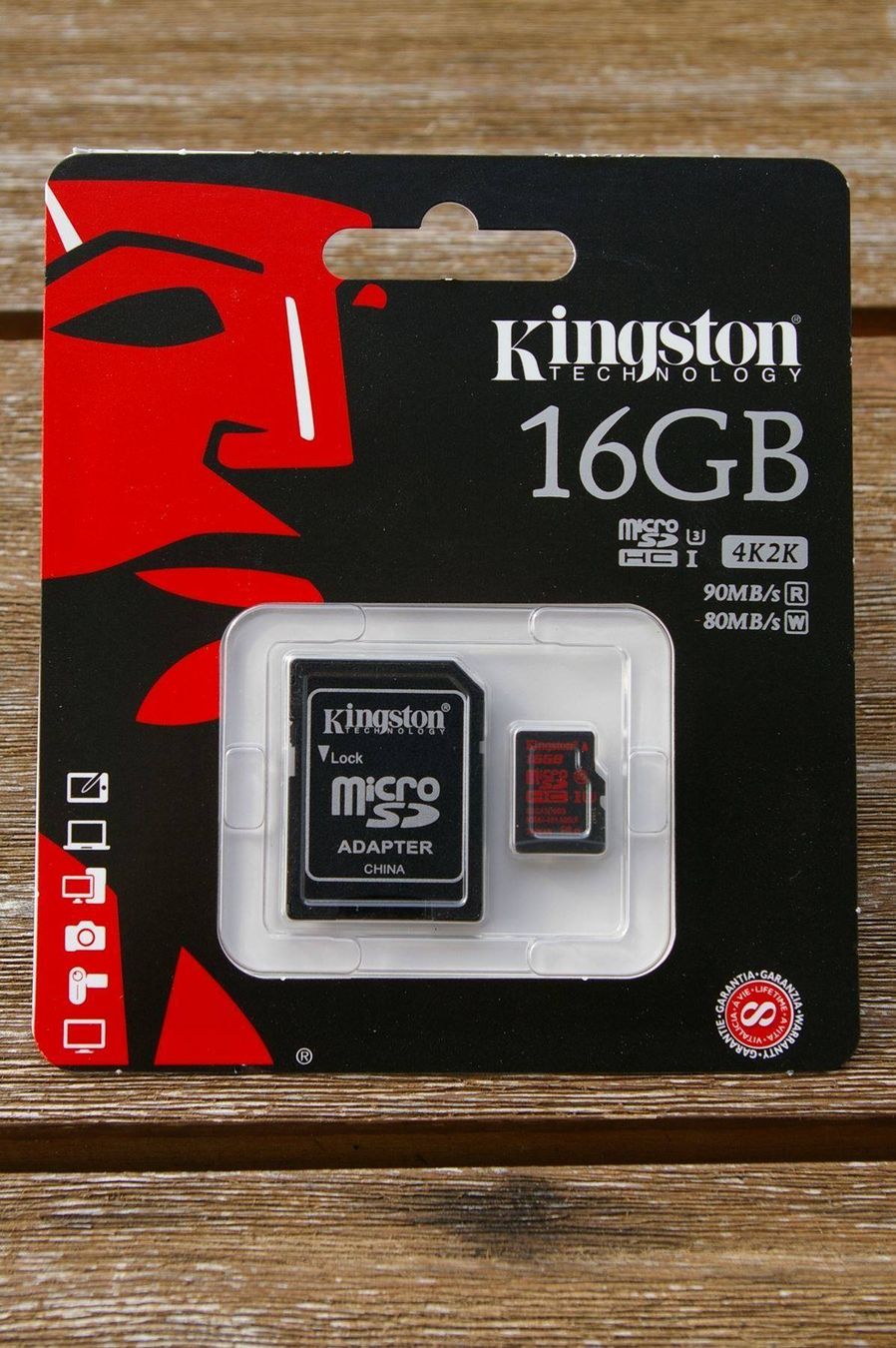 Kingston Schede di memoria: Kingston 16 GB Micro SDHC Card UHS-l – Nuovo e nell'imballaggio originale da Niederurnen venduto da mowgli_1963
