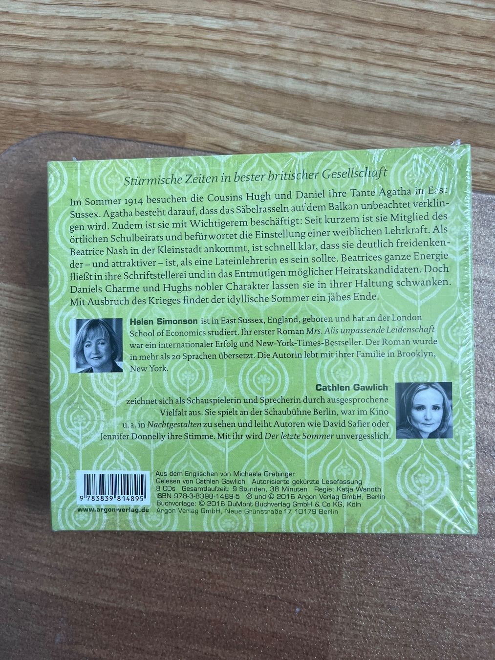 CD: CD Der letzte Sommer Helen Simonson – Nuovo e nell'imballaggio originale da Küsnacht ZH venduto da asc_8wmm 1