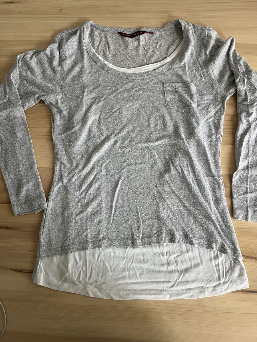 Pullover & Sweatshirts: Damen Pullover langarm amm a+Rachel grau Grösse L – Gebraucht aus Oberglatt ZH von dauerbrenner