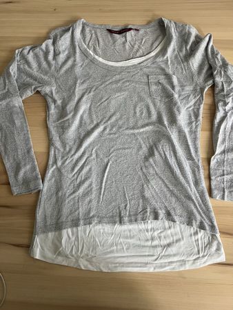Damen Pullover langarm amm a+Rachel grau Grösse L